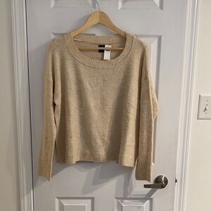 Gap Oat / Cream Crew Neck Sweater size M, BNWT